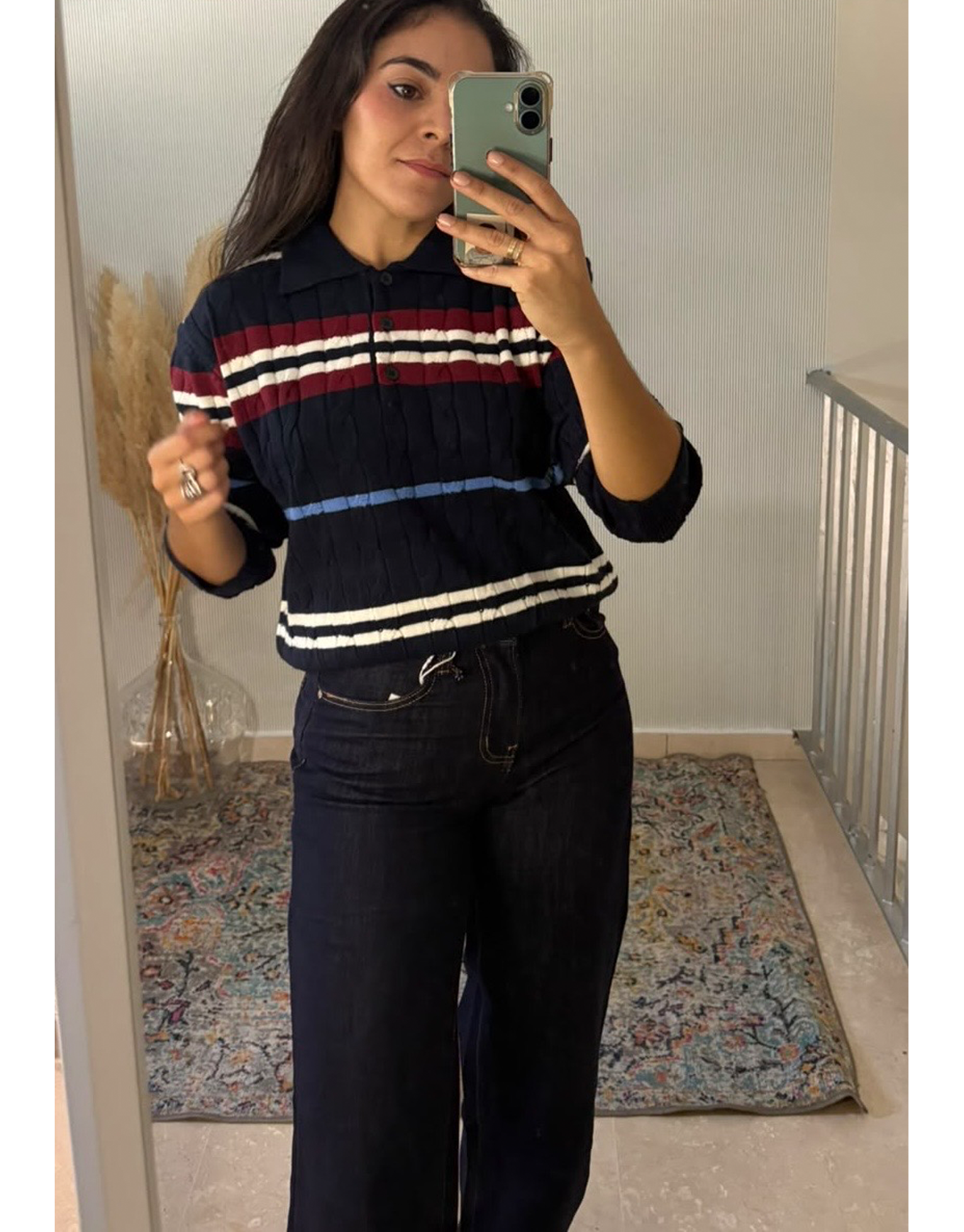 Polo trenzas
