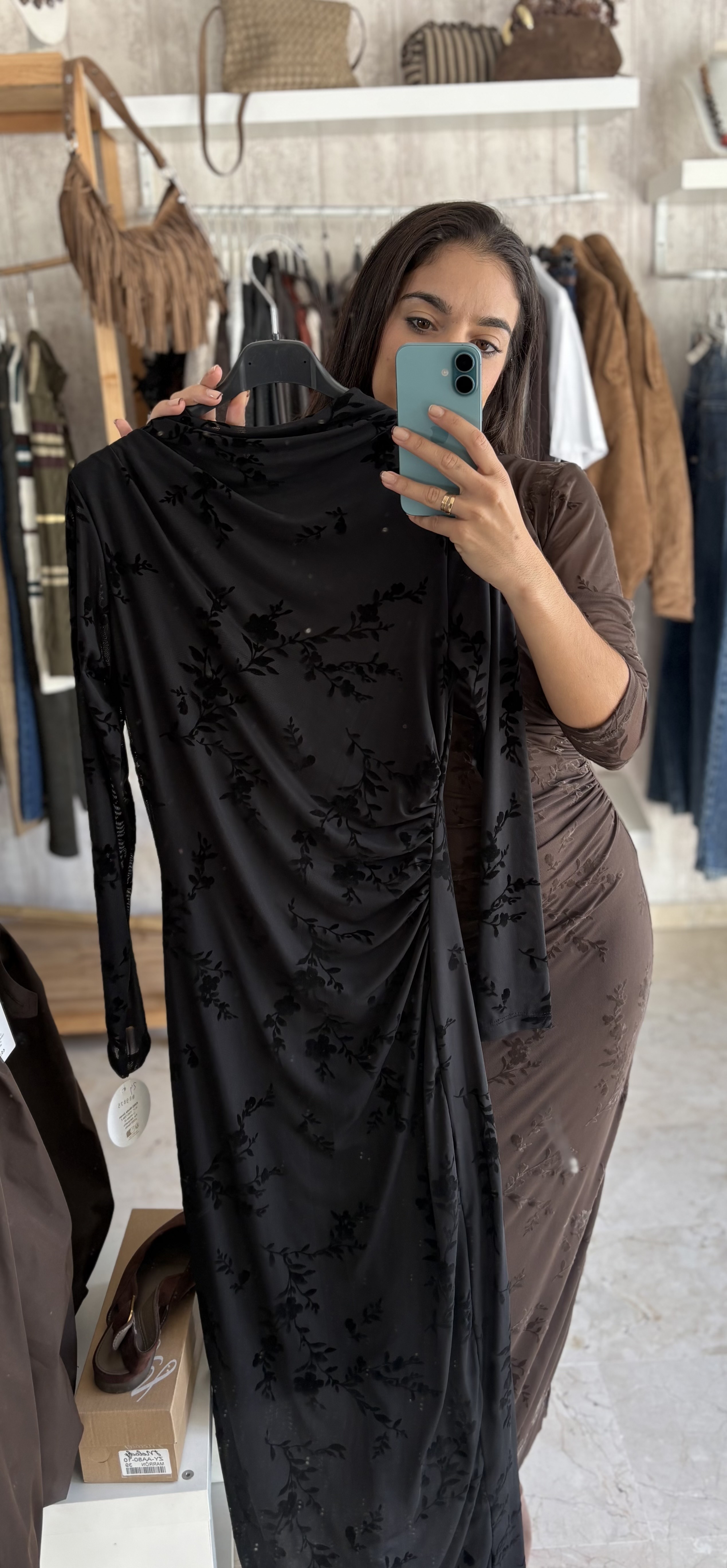Vestido drapeado