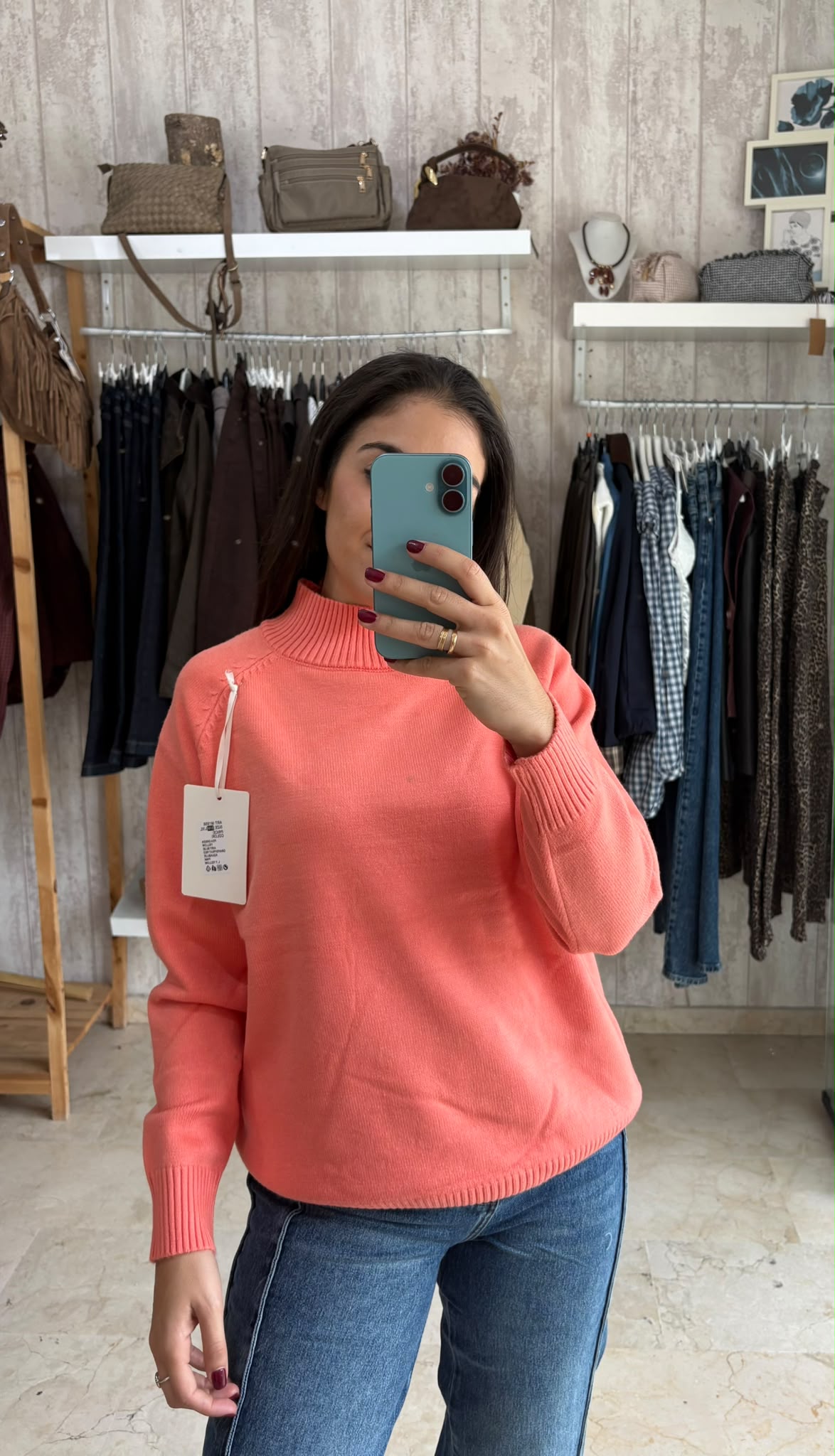 Jersey arcoíris coral