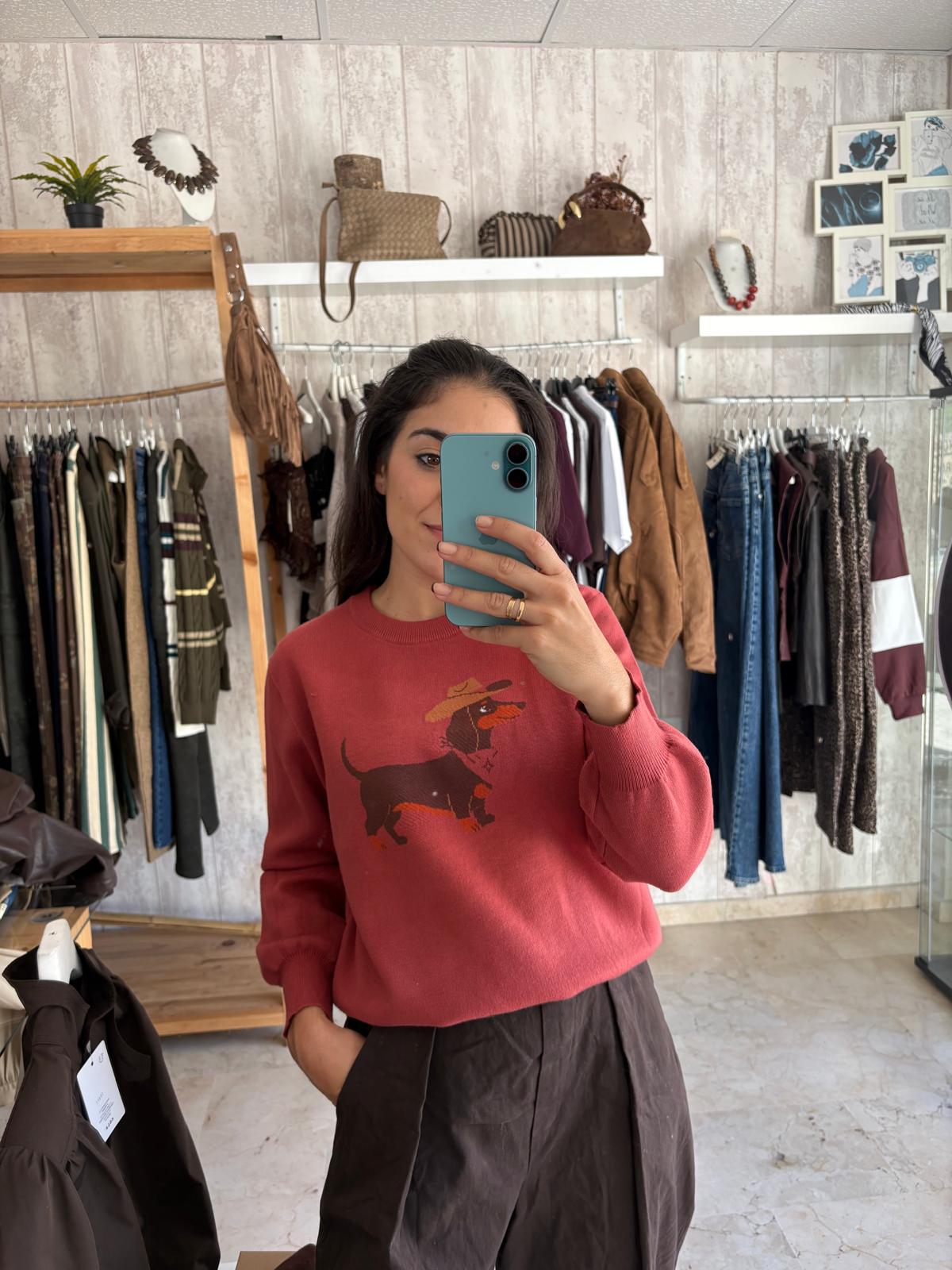 Jersey perro coral
