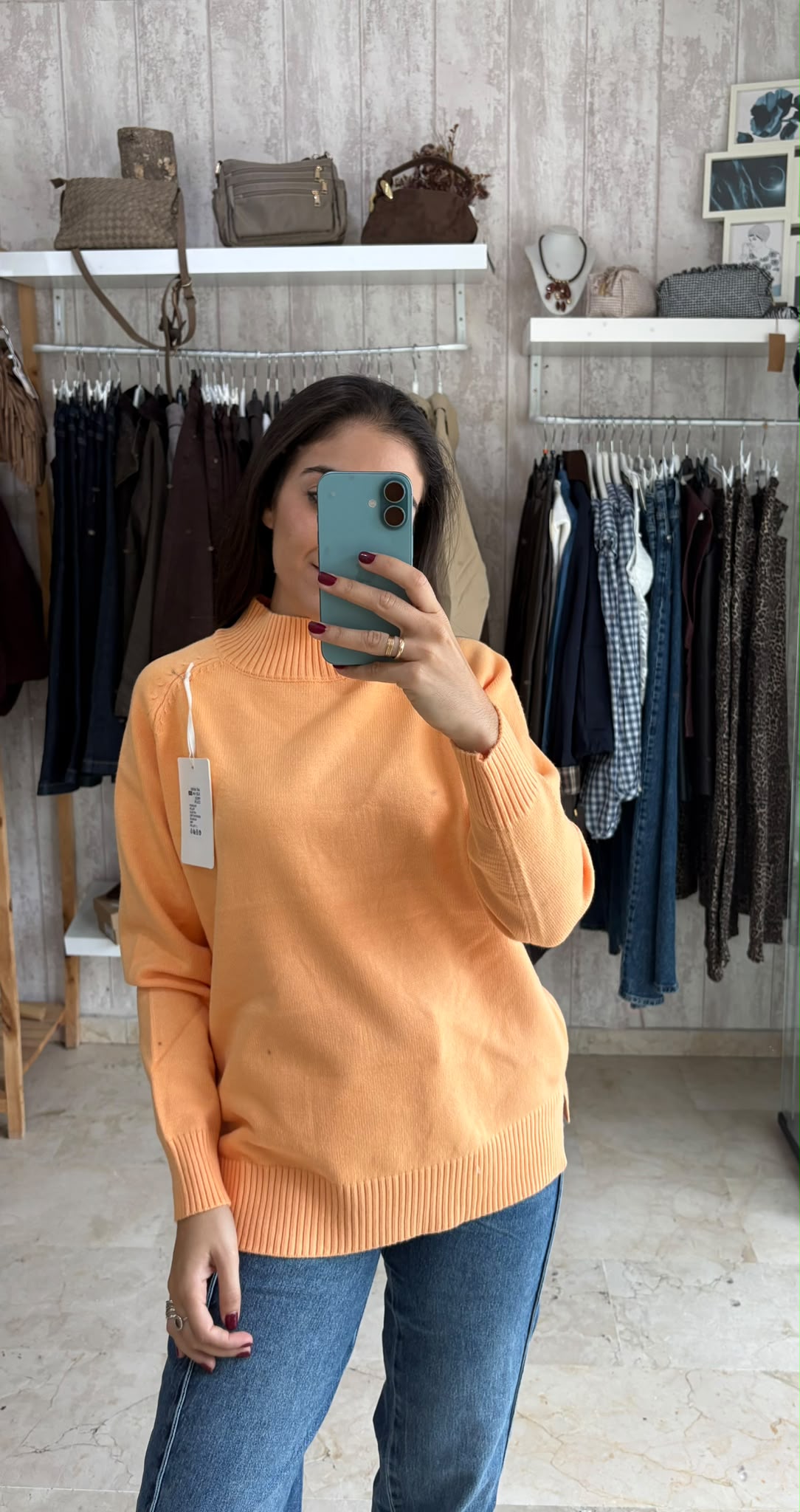 Jersey arcoíris mandarina